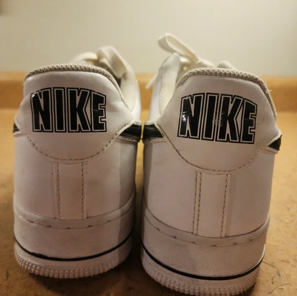 2018 Nike AF1 low 07’ 3 “black white” size 12 - Picture 7 of 7